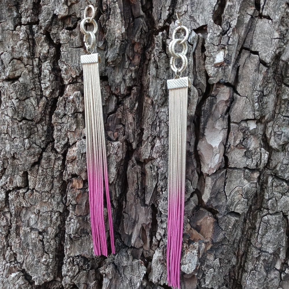🌺 Rare 💕💗Earrings Length 💞Large - Picture 2 of 7
